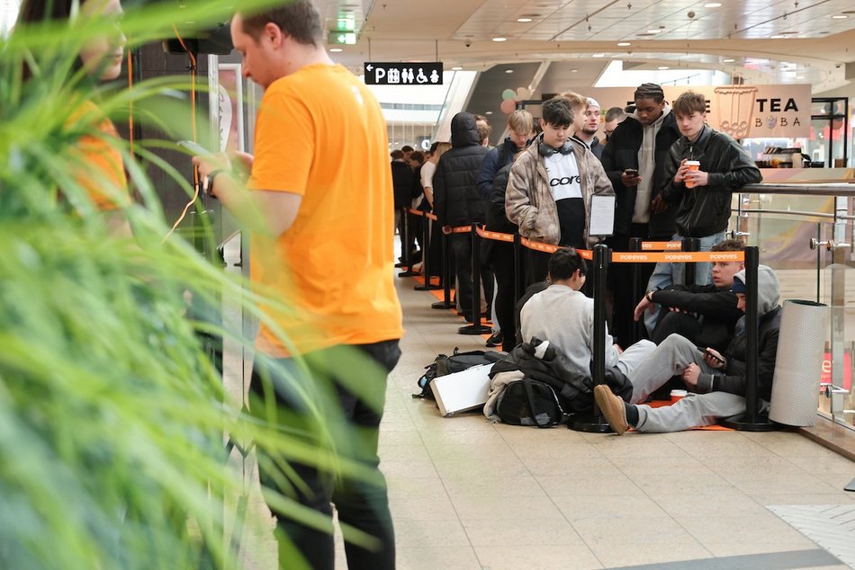 Popeyes w Łodzi otwarty! Tłum czekał nawet kilkanaście godzin