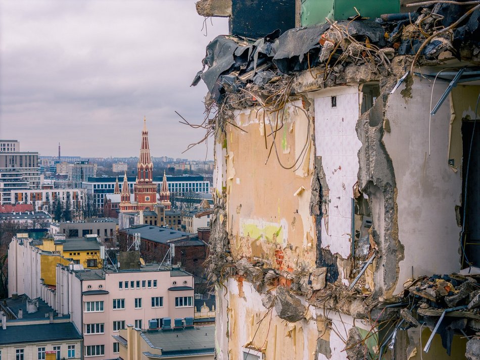 Po tych budynkach nie ma już śladu! W 2024 roku wyburzono w Łodzi prawie 150 obiektów