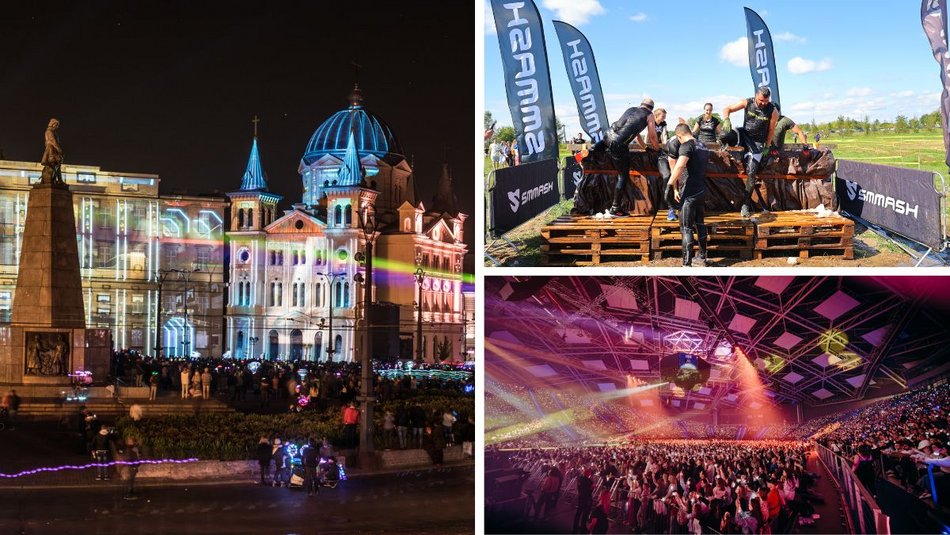 Lato w Łodzi się nie kończy. Light Move Festival 2025, Parada Wolności, Runmageddon i więcej!