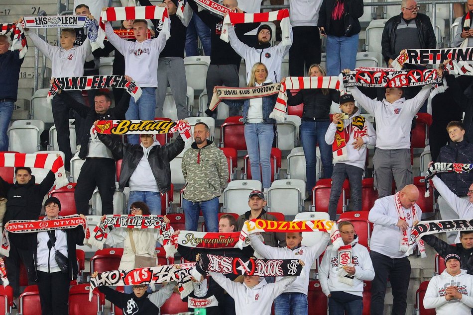 Kibice na meczu ŁKS Łódź z Wisłą Płock. Byłeś na trybunach? Odszukaj się w naszej galerii!