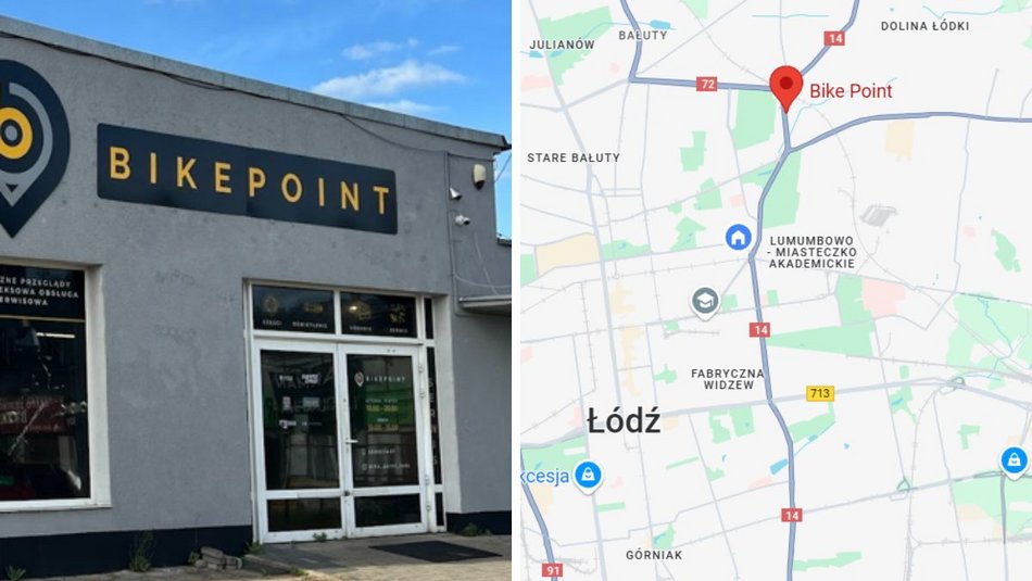 Łódź. Bike Point (ul. Strykowska 33)