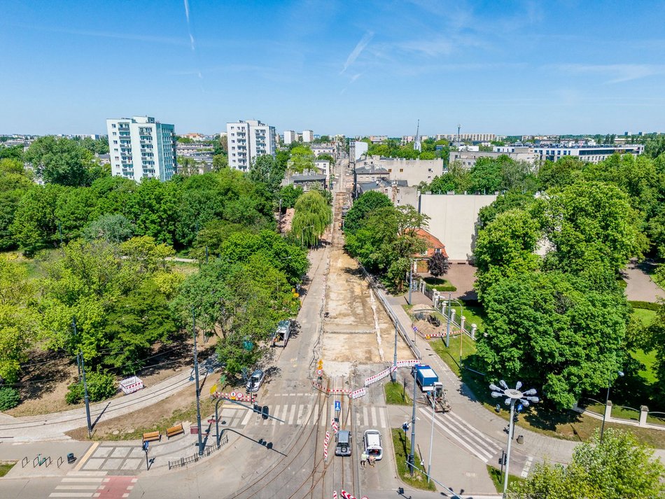 Łódź. Remont Franciszkańskiej w Łodzi