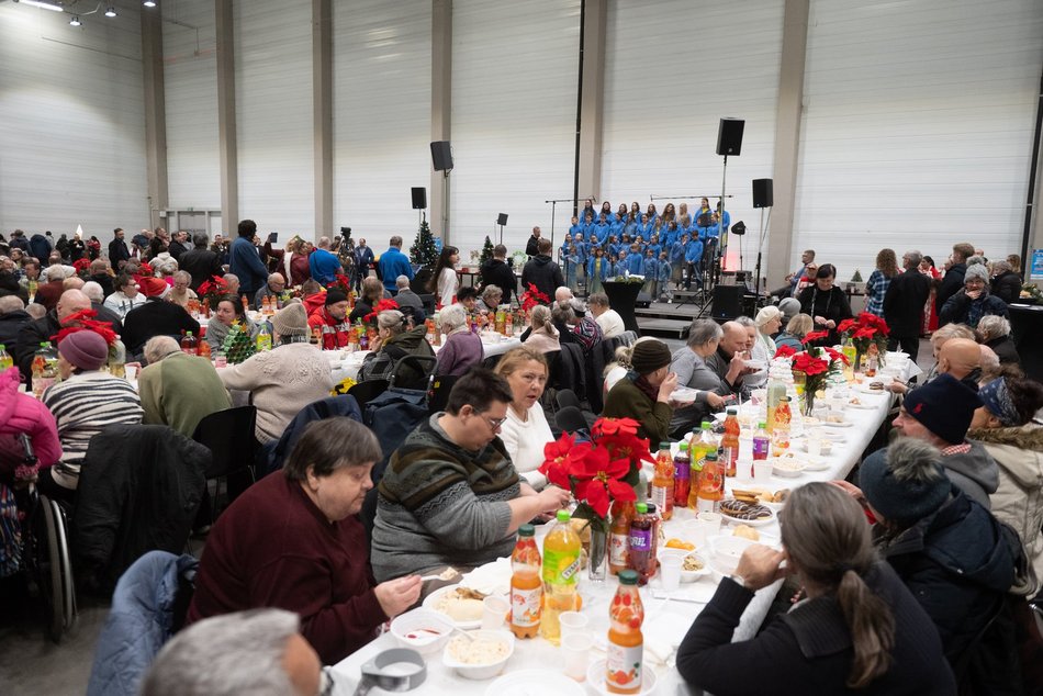 Miejska Wigilia dla osób samotnych w Łodzi 2024