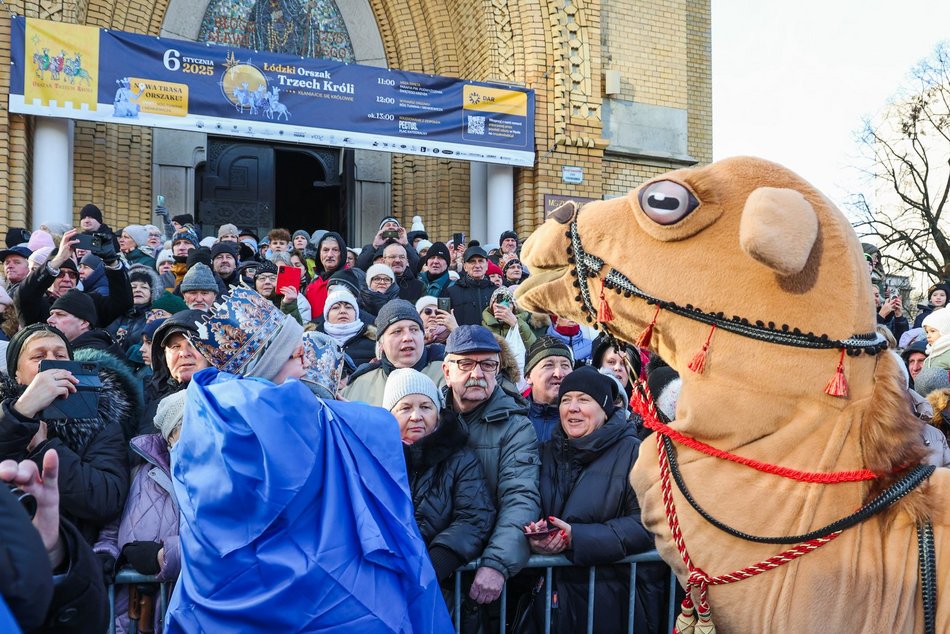 Orszak Trzech Króli przeszedł ulicami Łodzi