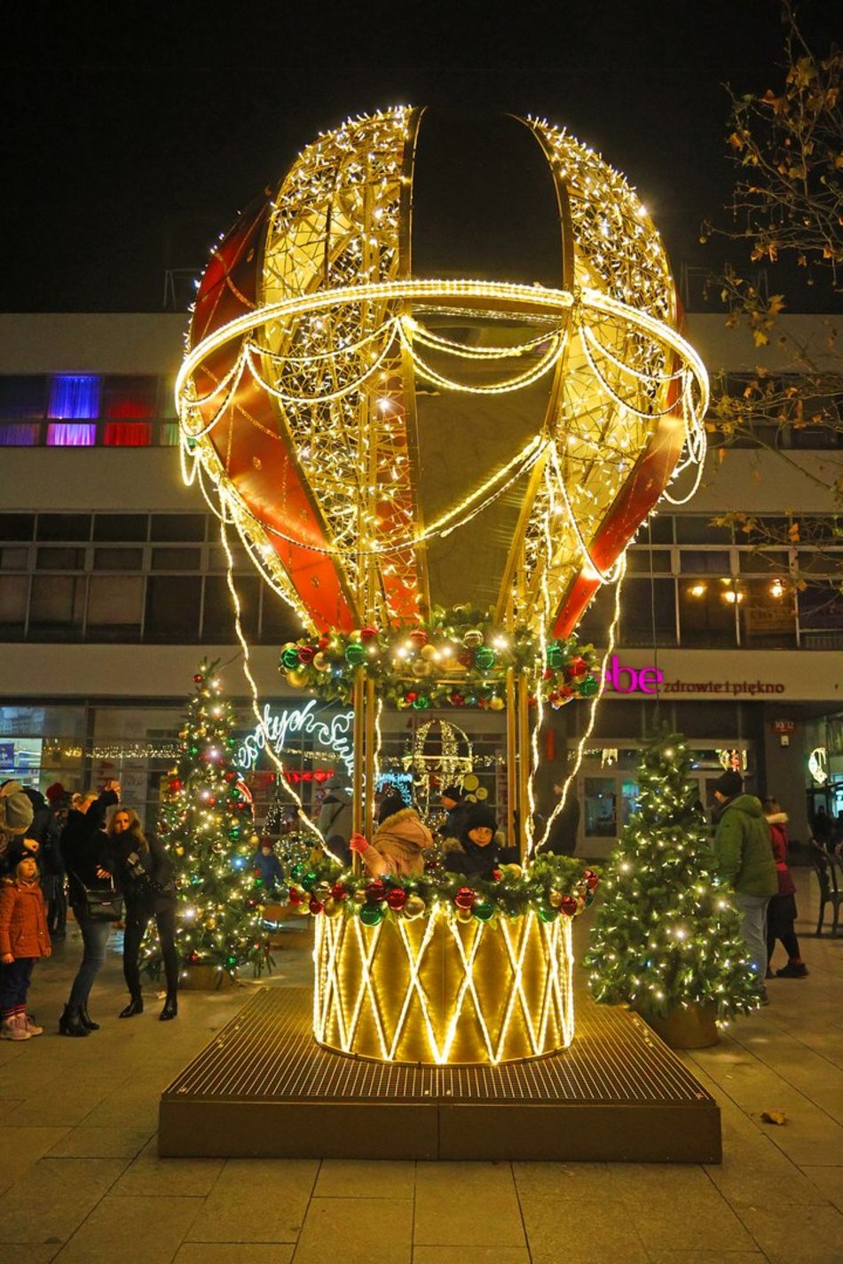 Świąteczna iluminacja Piotrkowskiej Łódź