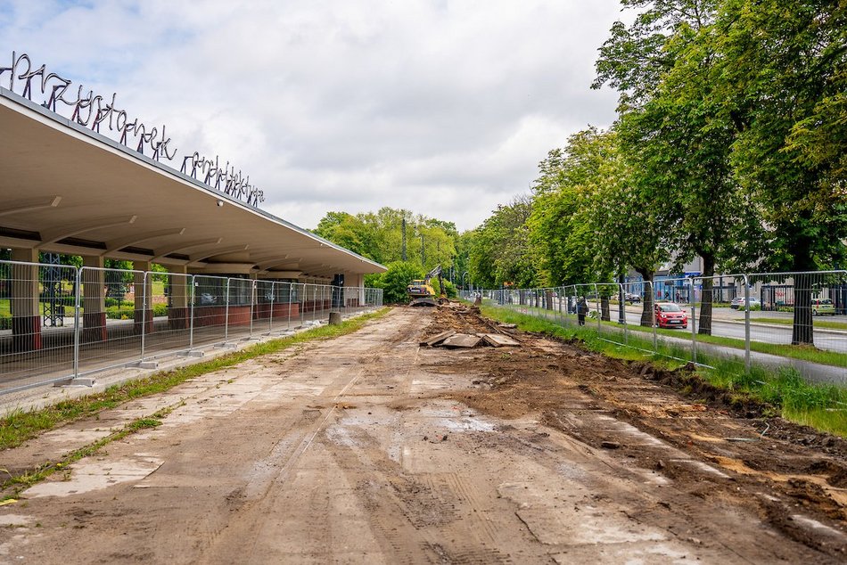 Łódź. Remont krańcówki MPK Łódź przy Północnej wystartował. Modernizacja pełna parą!