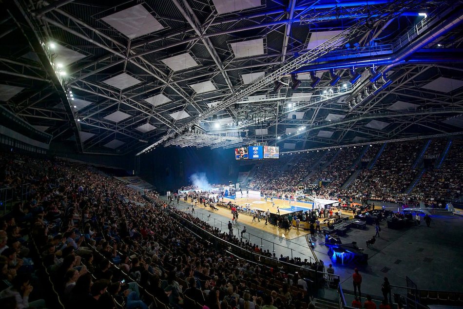 Łódź. Mecz Gortat Team vs NATO Team