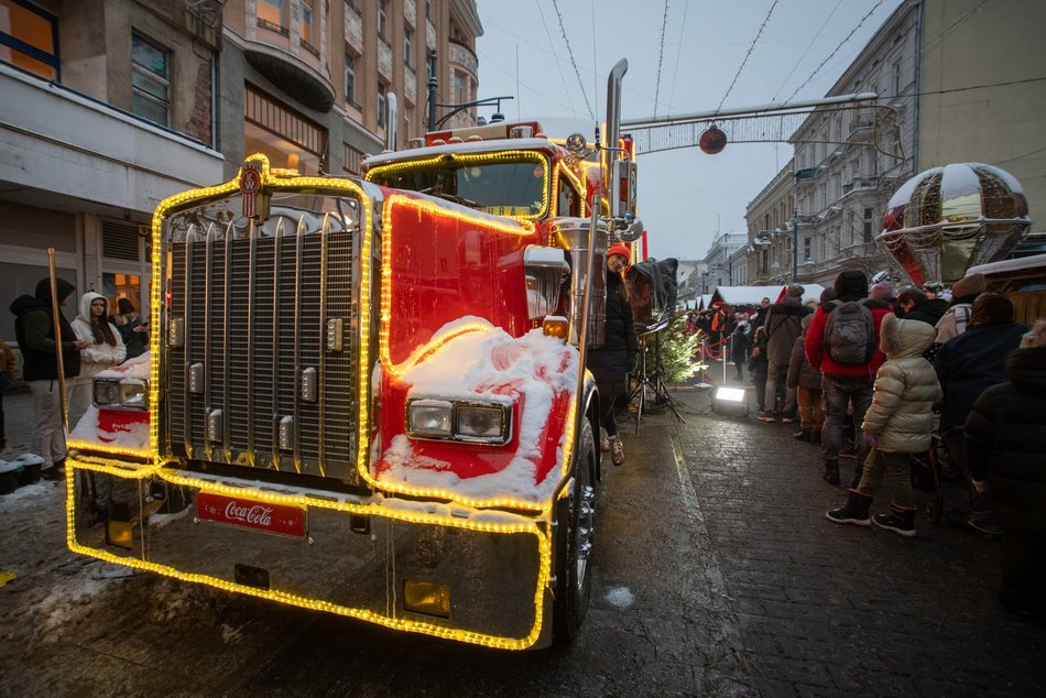 Ciężarówka Coca Coli