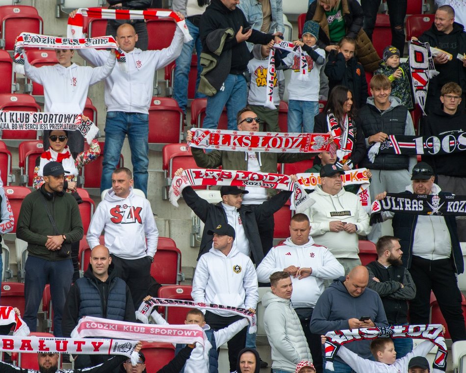 Łódź. Kibice na meczu ŁKS Łódź - Stal Rzeszów. Byłeś/aś? Znajdź się w galerii zdjęć!