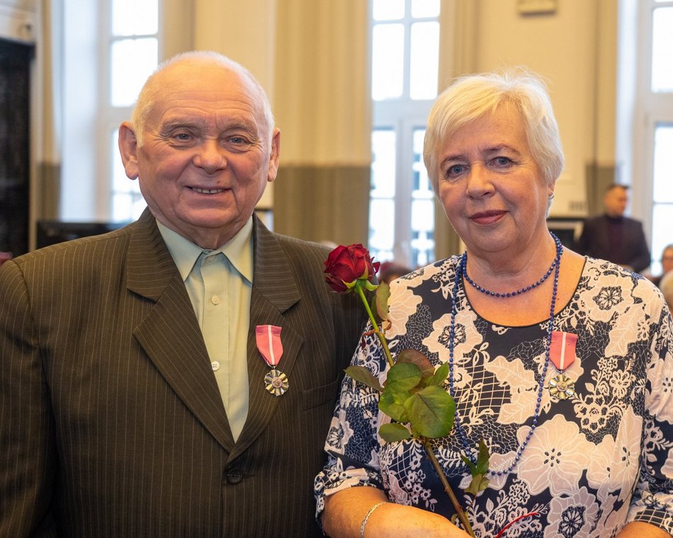 Łódź. Medale za długoletnie pożycie małżeńskie
