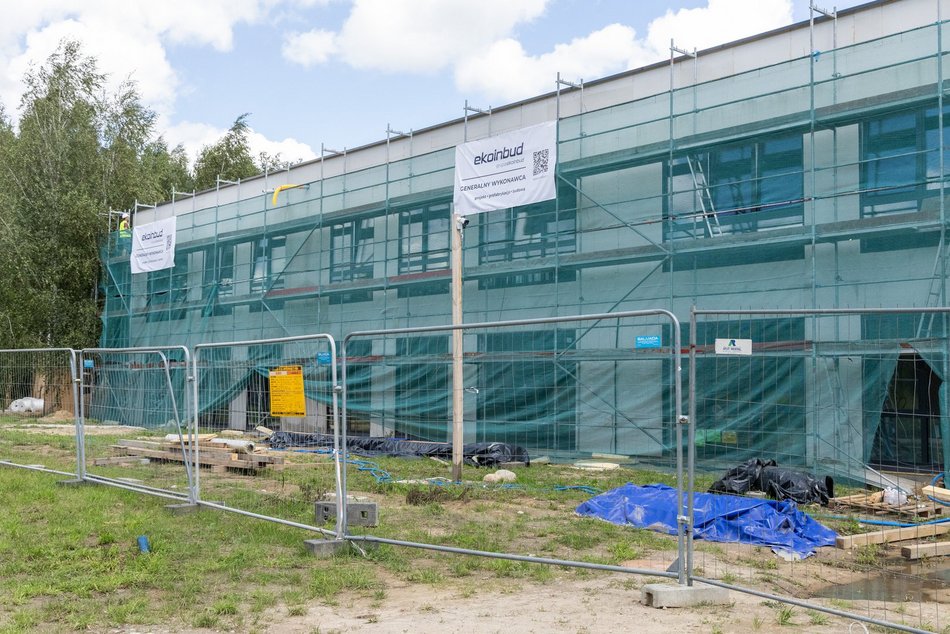 Nowe przedszkole na Janowie w Łodzi pnie się do góry! Powstaje tam 300 miejsc dla dzieci