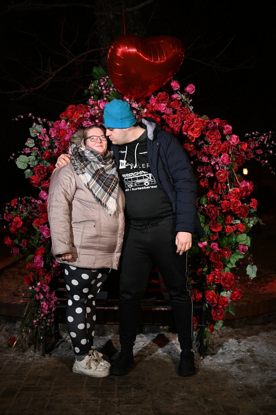 Łódź. Walentynki w Pasażu Rubinsteina w Łodzi. Aż czuć miłość w powietrzu!