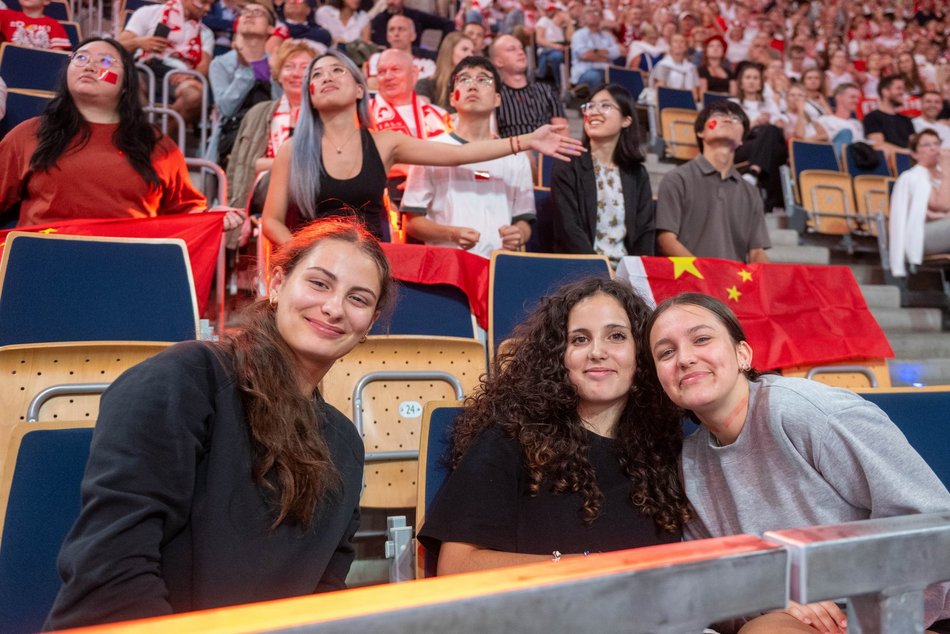 Łódź. Liga Narodów w Atlas Arenie w Łodzi. Byłeś/aś pierwszego dnia? Znajdź się w galerii!