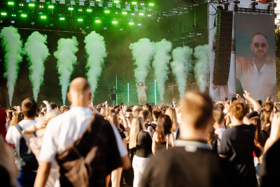 Łódź. Koncert Kizo na Juwenaliach 2026 w Łodzi. Imprezowe hity porwały do tańca i śpiewu!