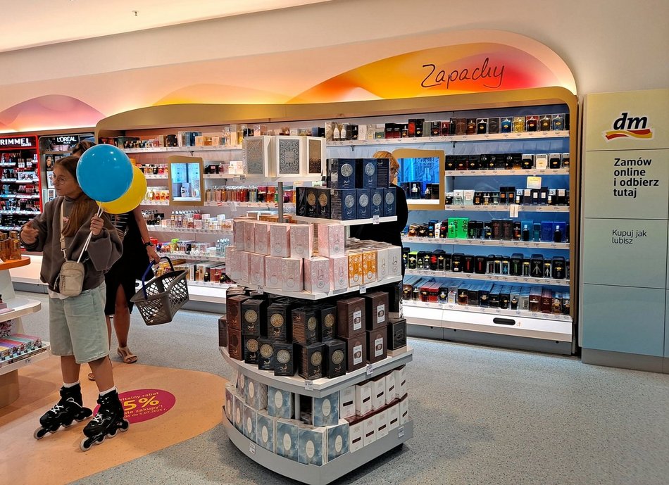 Łódź. Nowość w M1 w Lodzi. To druga taka drogeria w mieście!