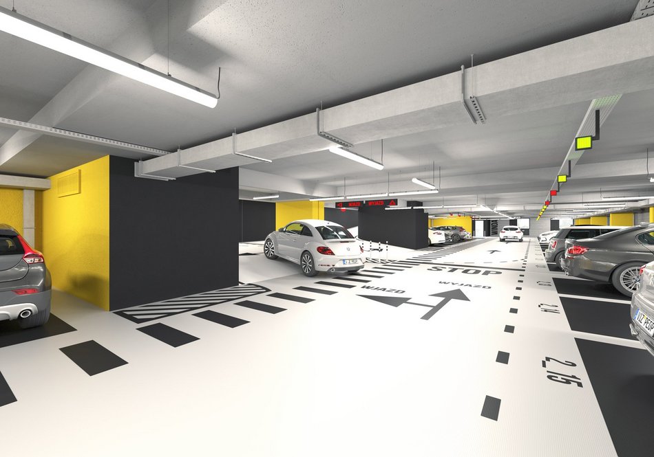 Budynek Fern w OFF Piotrkowska - wizualizacja