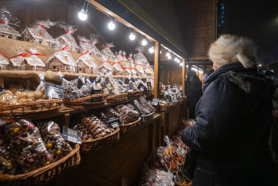 Łódź. Jarmark Bożonarodzeniowy w Łodzi