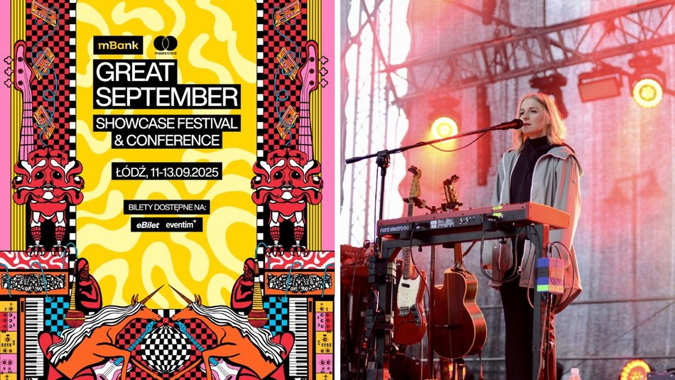 Łódź. Great September 2025. Kaśka Sochacka, Ewa Bem, Lech Janerka. Ruszyła sprzedaż karnetów!