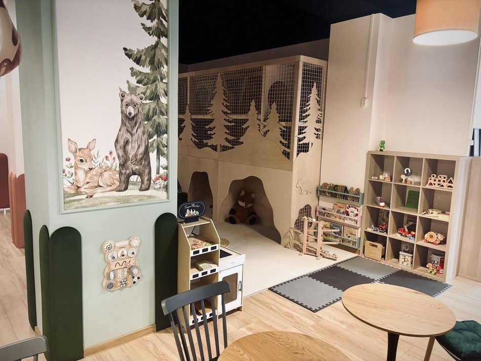 Nowa bawialnia w Łodzi. Sosenka to sala nawiązująca do leśnego klimatu