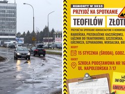 Remonty na Teofilowie w Łodzi. Jakie są plany? Przyjdź na spotkanie i zgłoś swój pomysł