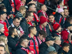 Kibice na meczu Widzewa Łódź z Zagłębiem Lubin. Byłeś/aś? Odszukaj się w galerii