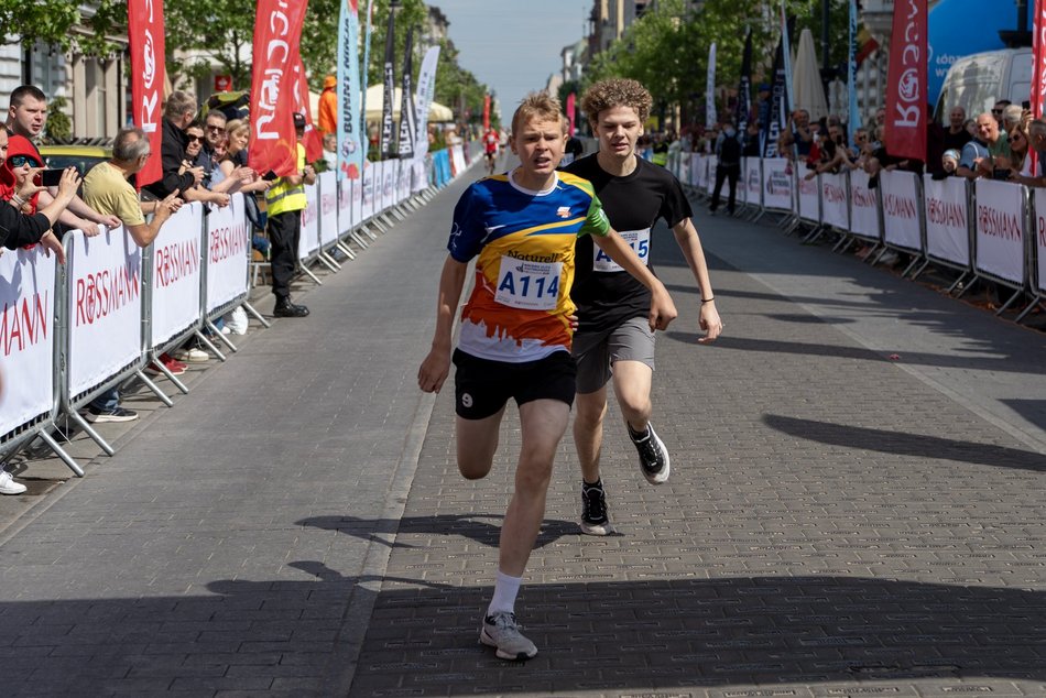 Mini Bieg Ulicą Piotrkowską Rossmann Run ukończony