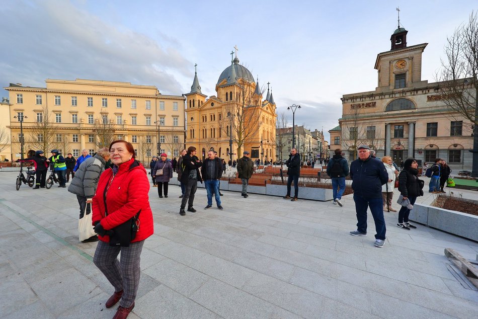 Społeczny odbiór placu Wolności