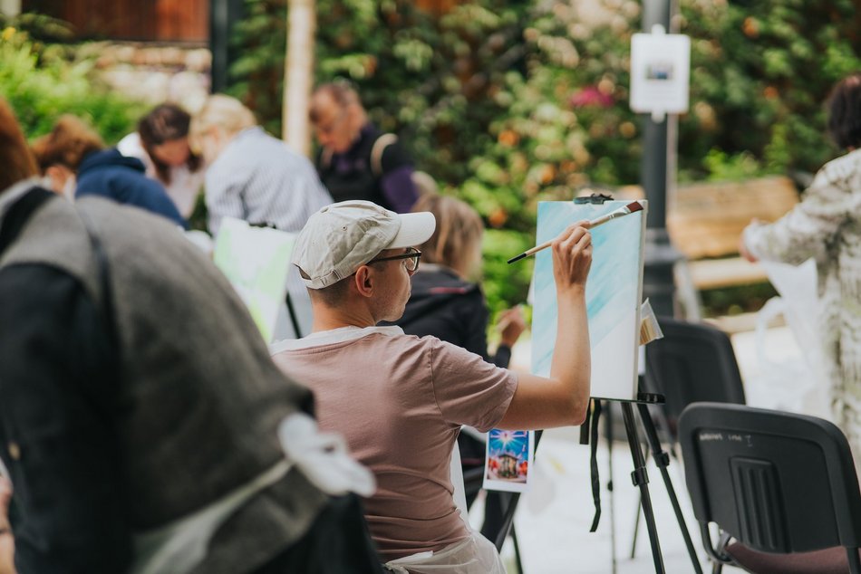 Łódź. Plener Art w Łodzi. Prawdziwe artystyczne atelier pod gołym niebem!
