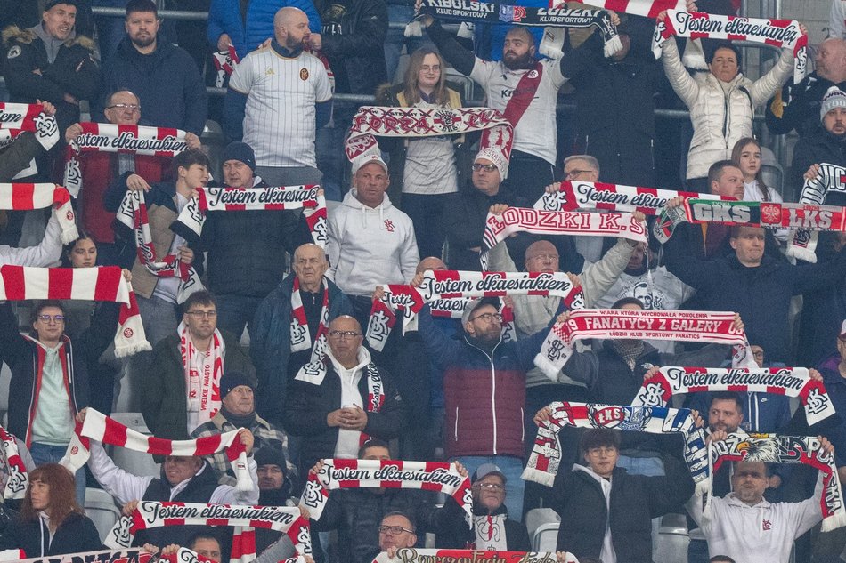 Kibice na meczu ŁKS Łódź z Miedzią Legnica. Odszukaj się w naszej galerii