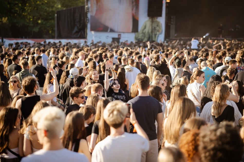 Łódź. Tłumy na Juwenaliach 2026 w Łodzi. Byłeś/aś pierwszego dnia? Znajdź się na zdjęciach!