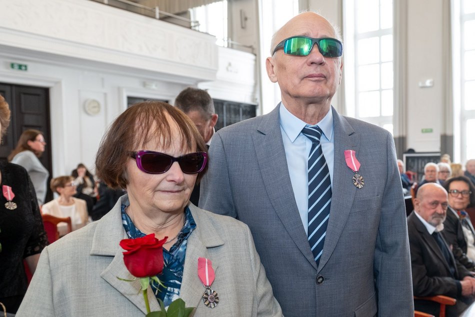 Łódź. Medale za długoletnie pożycie małżeńskie. Ich miłość przetrwała pół wieku!