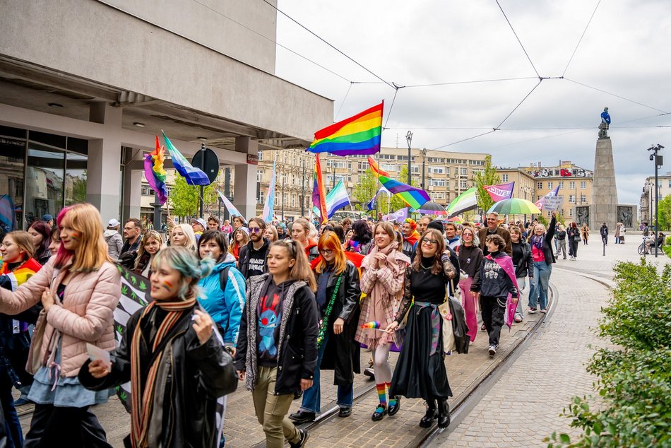 Łódź. Marsz Równości Łódź 2025 przeszedł ulicami miasta. Moc pozytywnej energii!
