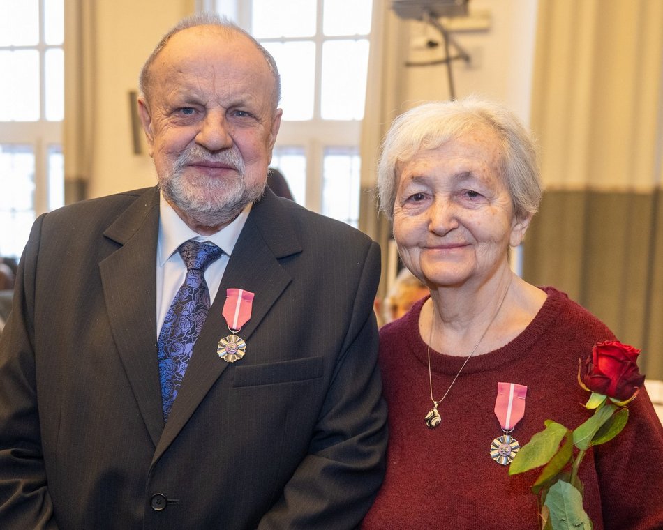Łódź. Medale za długoletnie pożycie małżeńskie