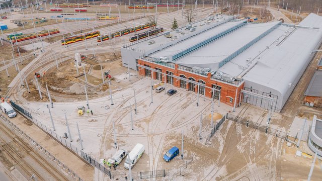 Zajezdnia Chocianowice w Łodzi prawie gotowa. Wiemy, kiedy zostanie otwarta! [ZDJĘCIA]