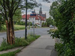 Łódź. Ulica św. Wojciecha w Łodzi
