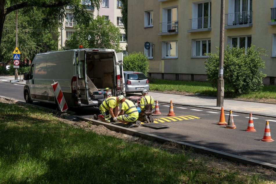 Ossowskiego i Lorentza z nowymi nawierzchniami