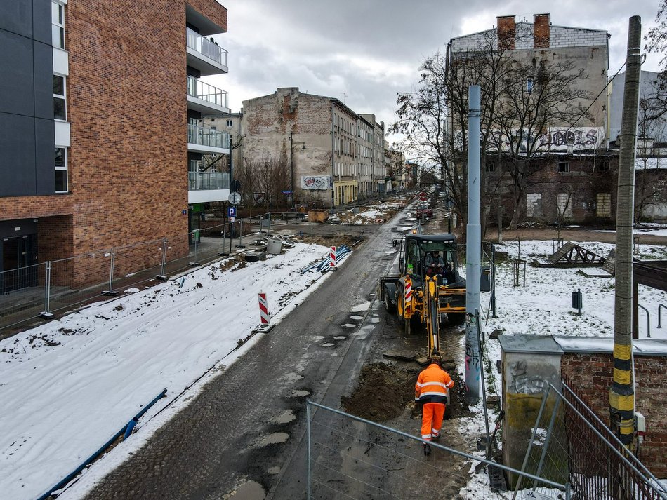 Modernizacja Legionów przyspiesza. Jest ogromny plac budowy, będzie zupełnie nowa okolica