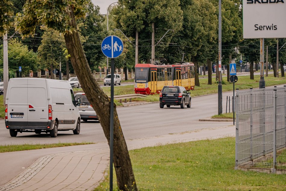 Torowiska na Aleksandrowskiej i Pabianickiej po remoncie