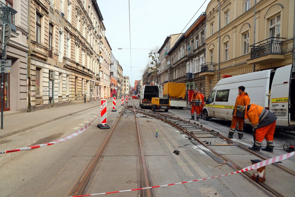 Tramwaje MPK Łódź wrócą na Gdańską! Pojadą dzięki specjalnej nakładce