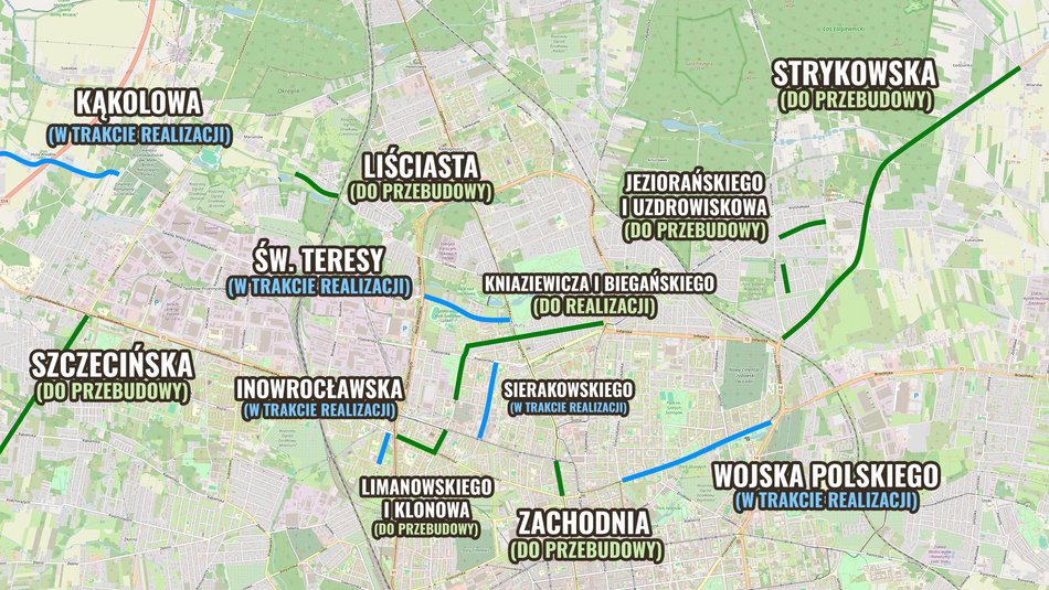 Te ulice na Bałutach zostaną wyremontowane w 2024 r. - mapa