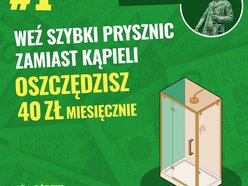 Jak oszczędzać? Dekalog oszczędzania - Weź szybki prysznic zamiast kąpieli