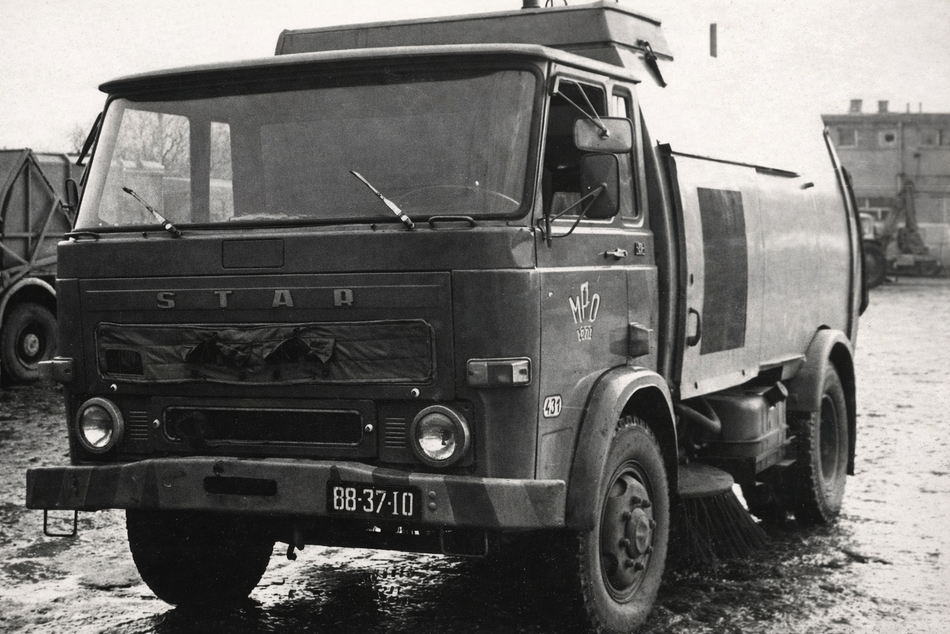 Łódź. Dawny pojazd MPO Łódź