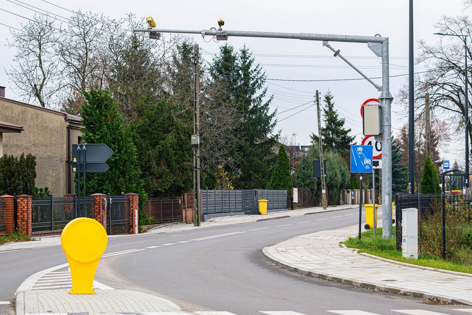 Łódź. Odcinkowy pomiar prędkości na Chocianowickiej