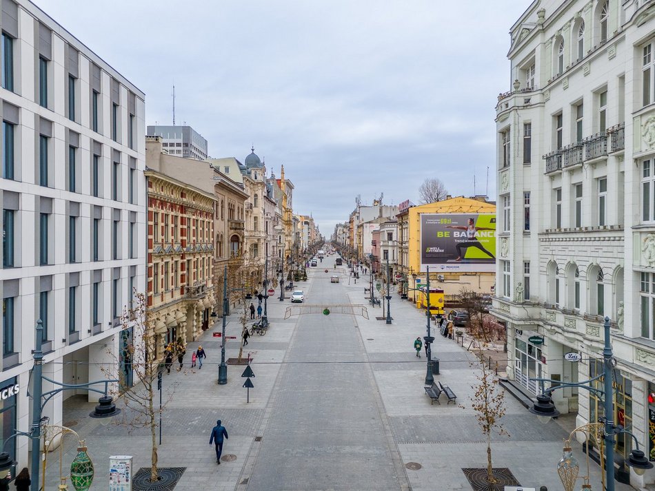 Łódź z lotu ptaka