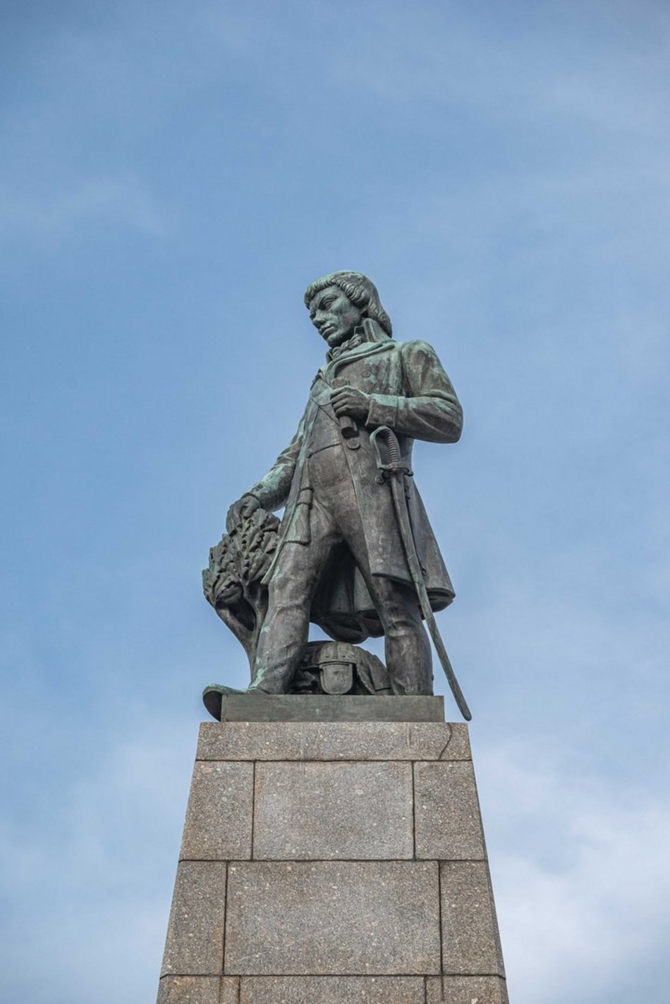 Łódź. pomnik Tadeusza Kościuszki na placu Wolności w Łodzi