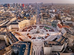 Plac Wolności, park Staromiejski i Stary Rynek w Łodzi