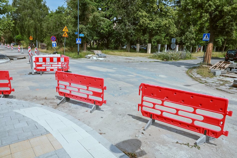 Łódź. Remont Krzywickiego. Zaglądamy na plac budowy na Radiostacji