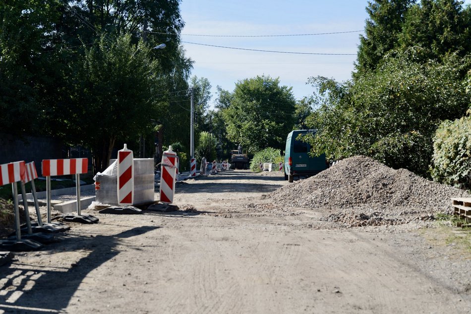 Łódź. Remonty na Bałutach