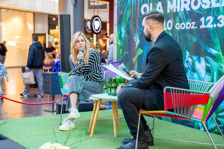 Łódź. Aleksandra Mirosław w Manufakturze. Złota medalistka olimpijska spotkała się z fanami