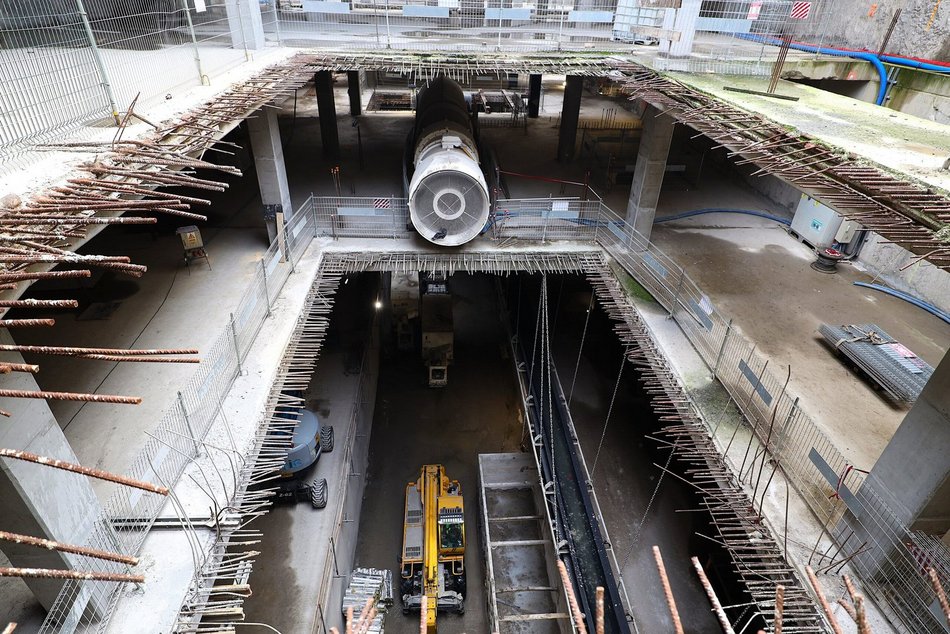 Tunel średnicowy Łódź. Stacja Łódź Polesie